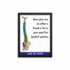 Perfect Posture Spine Framed Poster – Navy, Available in 3 Sizes - Image 3