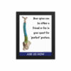 Perfect Posture Spine Framed Poster – Navy, Available in 3 Sizes - Image 2