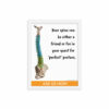 Perfect Posture Spine Framed Poster – Orange, Available in 3 Sizes - Image 5
