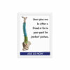 Perfect Posture Spine Framed Poster – Navy, Available in 3 Sizes - Image 5
