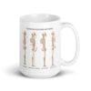 4 Common Posture Patterns White glossy mug - Image 4