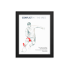 Conflict At The Knee: Knee Joint Compensation Poster (Framed) - Image 2