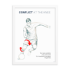 Conflict At The Knee: Knee Joint Compensation Poster (Framed) - Image 11