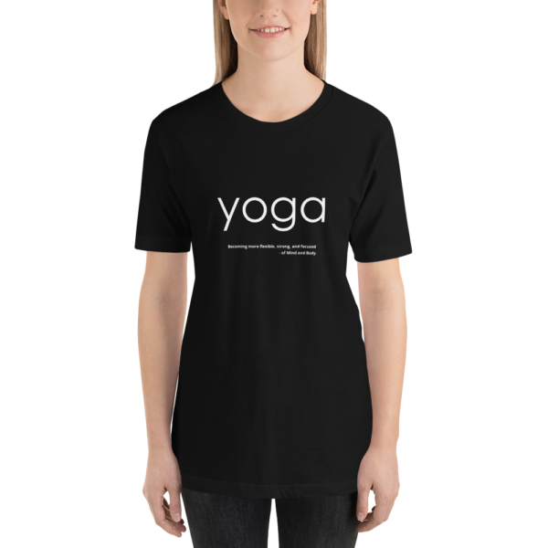 Yoga Definition T-Shirt - Mind and Body Graphic Tee - Image 3