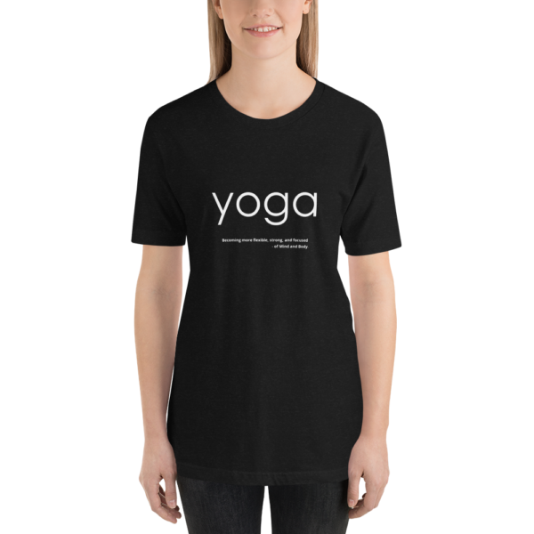 Yoga Definition T-Shirt - Mind and Body Graphic Tee - Image 2