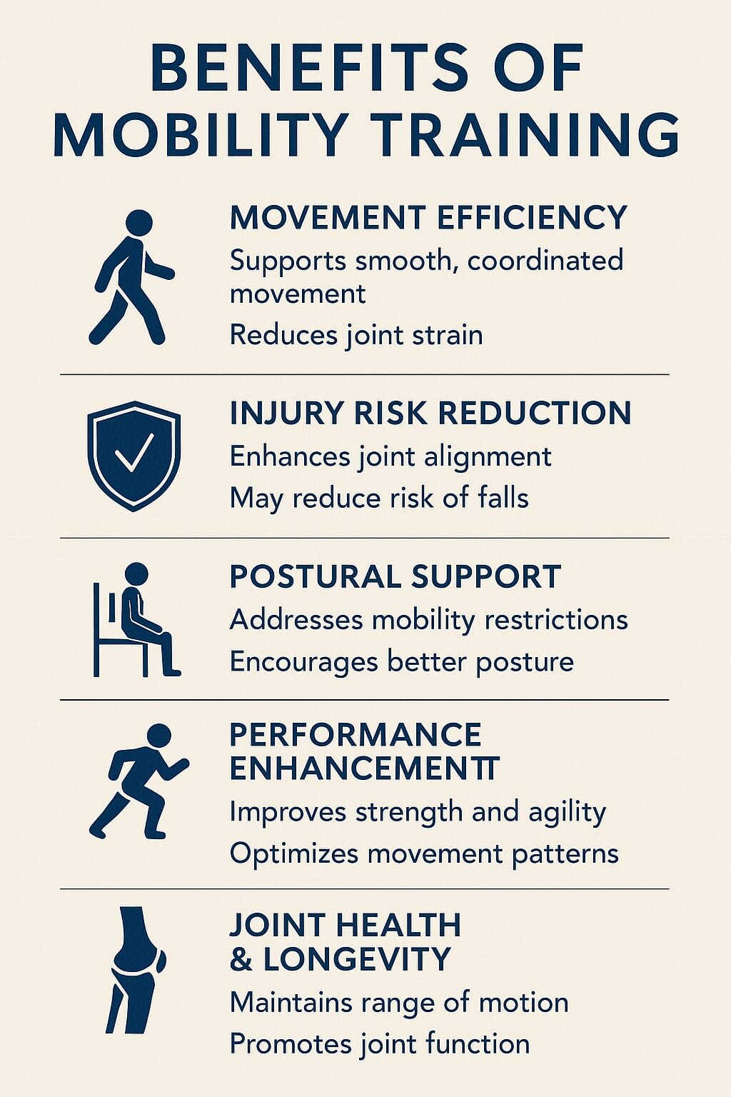 Benefits of mobility training