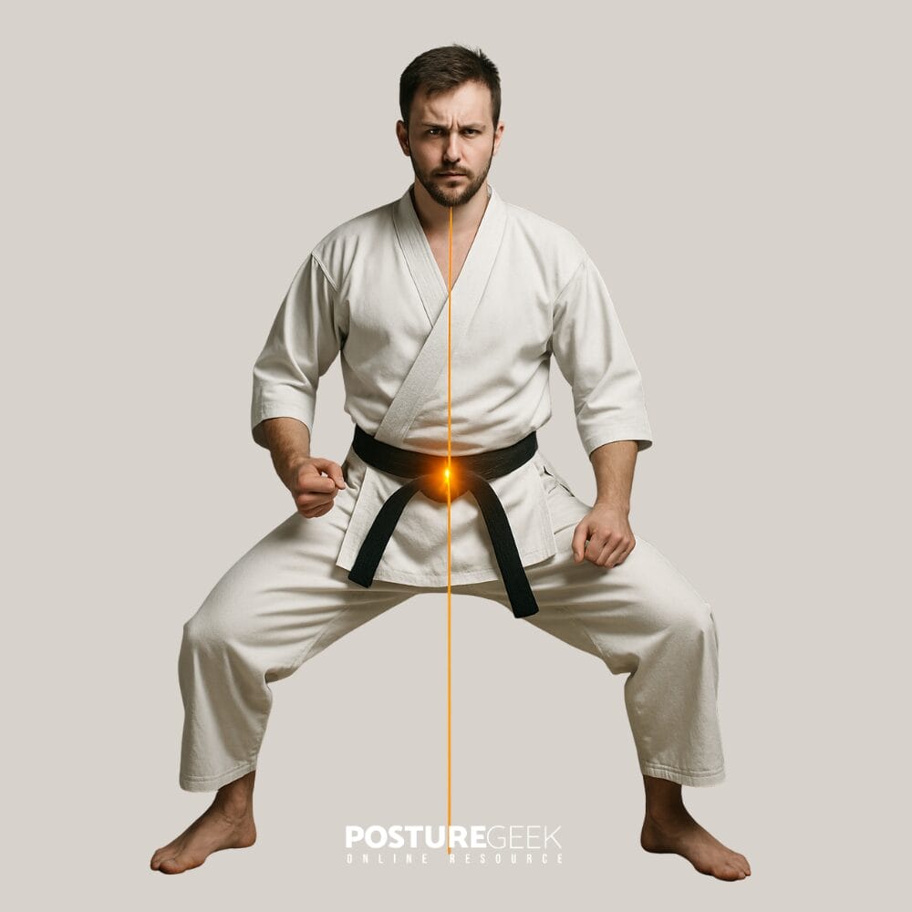 Martial Arts Lower Center Of Gravity