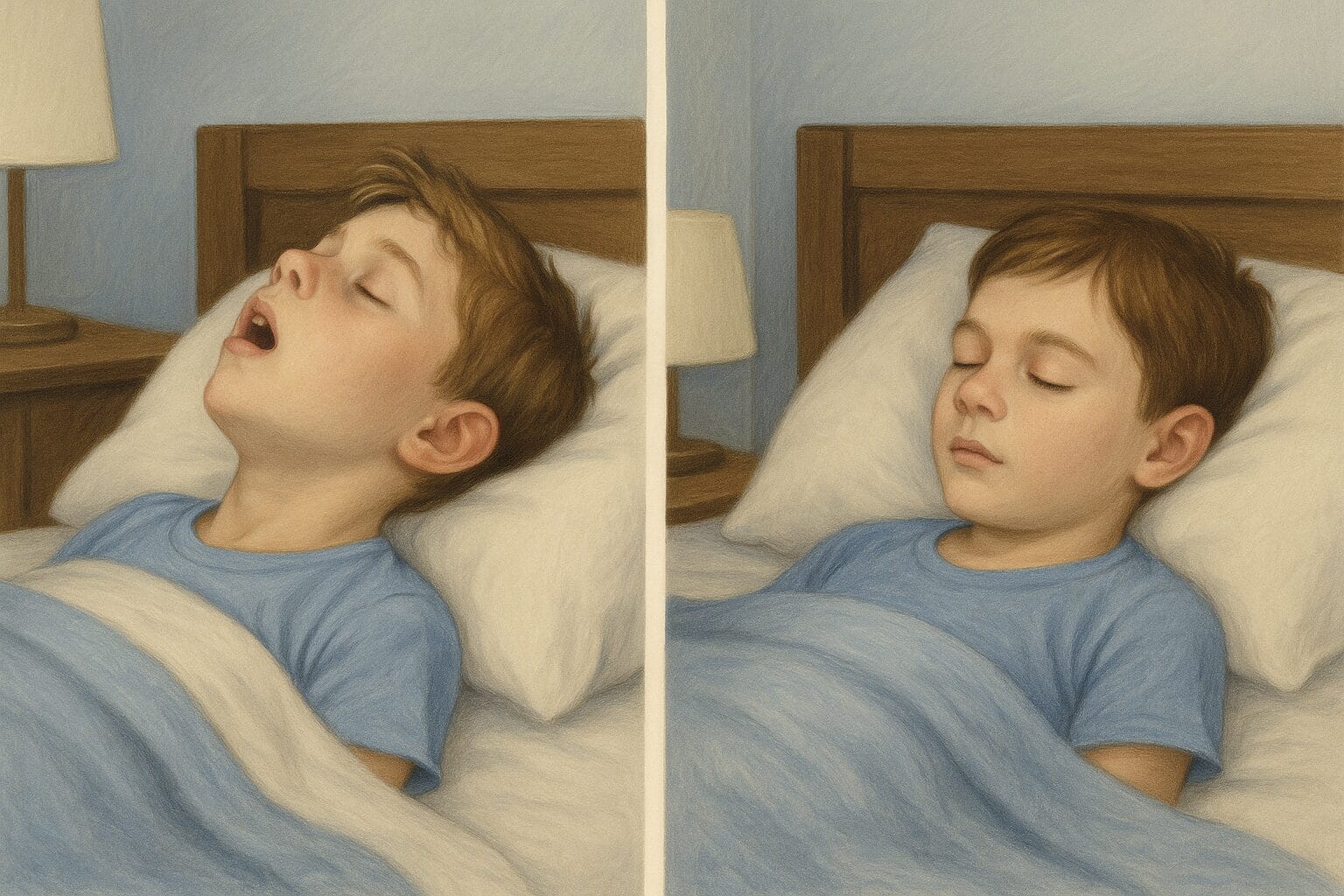 Sleeping as a mouth breather